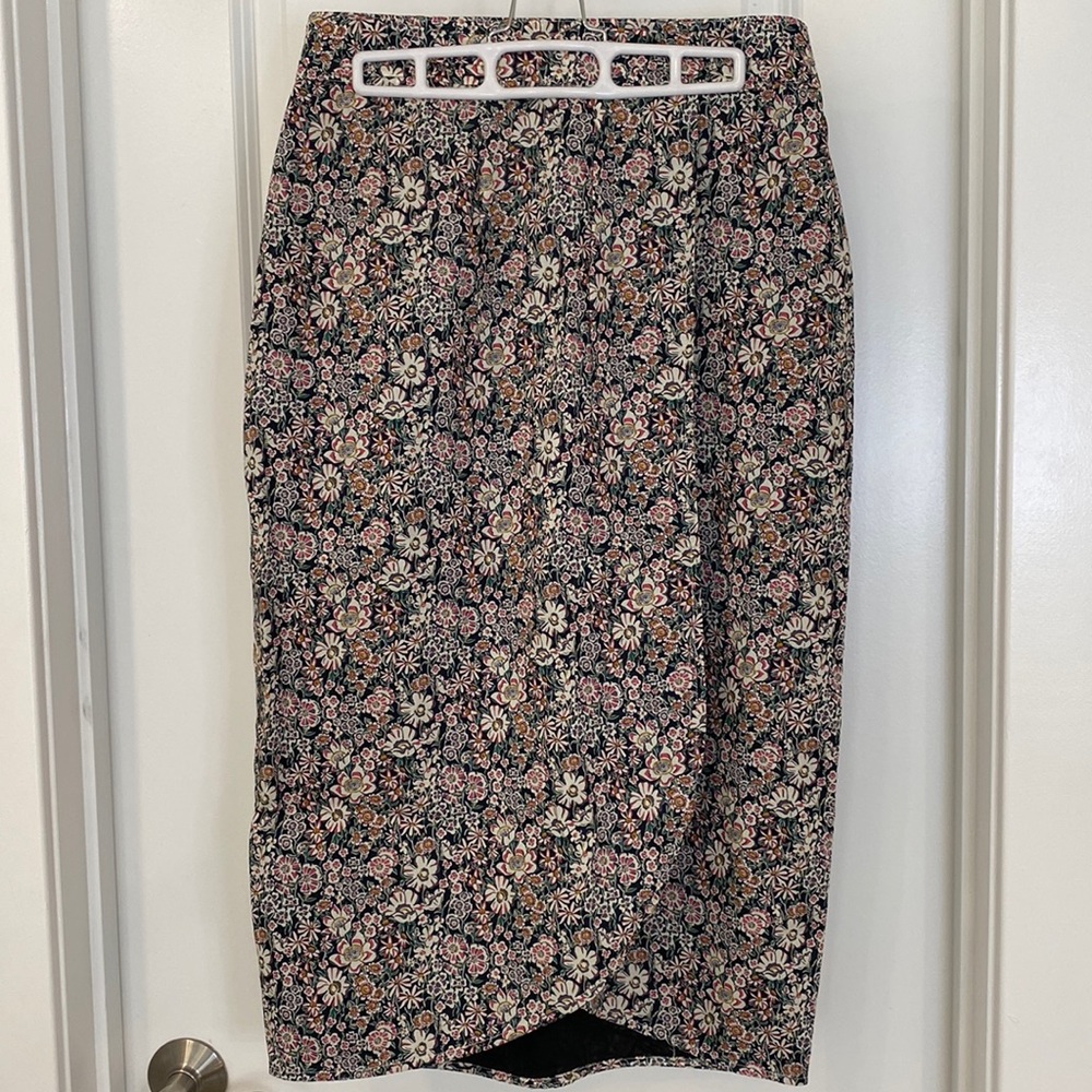J. Crew Liberty of London Tulip Pencil Skirt Size 8